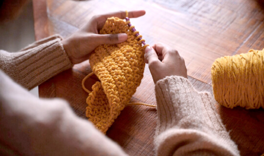 Тунисское вязание