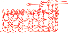 Узор из скрещенных петель