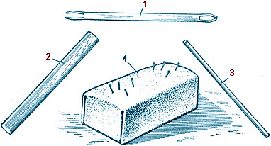 Инструменты и приспособления для ручного плетения