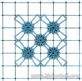 Фигурка из рубчатых паучков