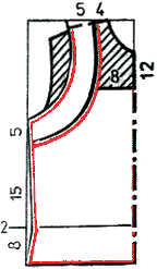 Выкройка майки - www.klubochek.org