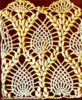 Ажурные узоры с бугорками