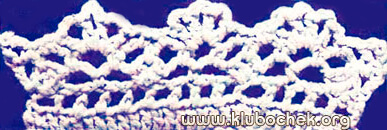 Узкое краевое кружево