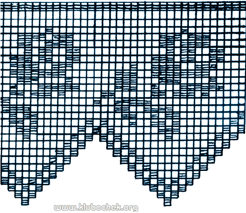 Филейное краевое кружево «роза»