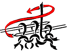 Две или несколько петель, провязанные вместе изнаночной