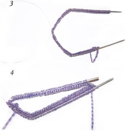 Круговое вязание спицами
