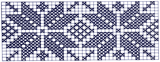 Орнамент «снежинки» для зимней женской шапки - www.klubochek.org